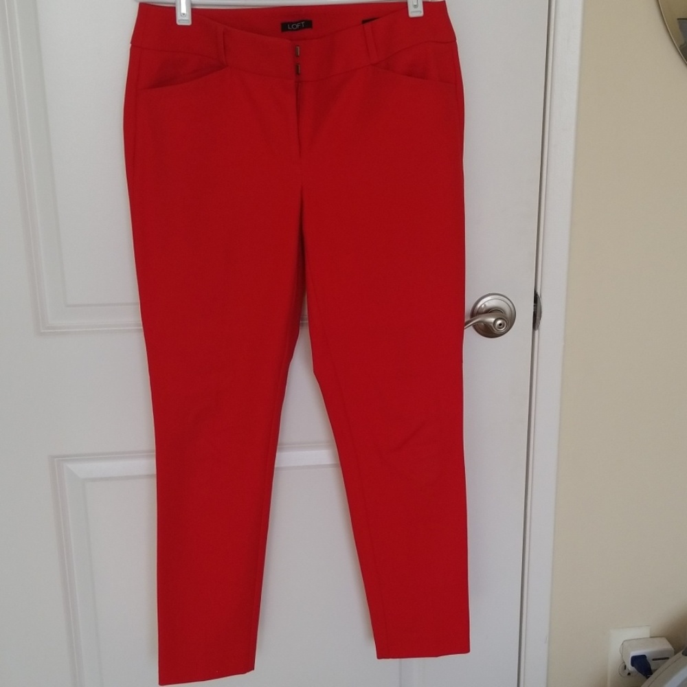 Loft skinny slacks